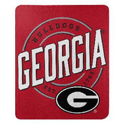 Georgia Bulldogs Blanket 50x60 Fleece Campaign Design